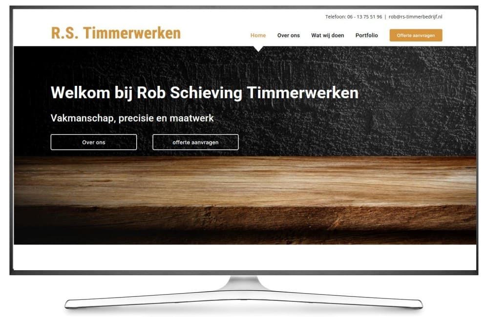 Website leasen portfolio