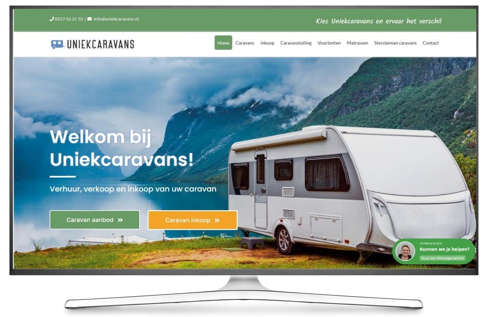 Website leasen portfolio